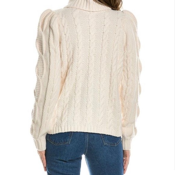 Fabulous Ted baker London wool blend cable knit turtleneck - Picture 2 of 6